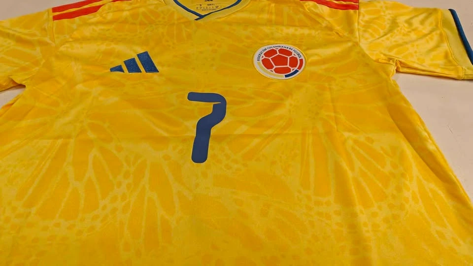 2026 World Cup Colombia Luis Diaz 7 Soccer Jersey - photo 2