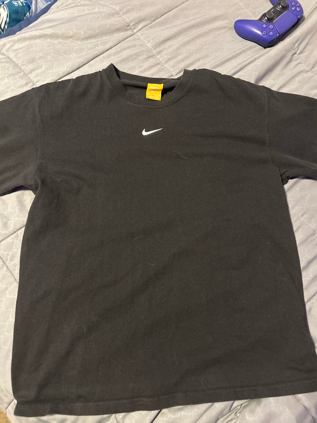 black nocta drake nike shirt