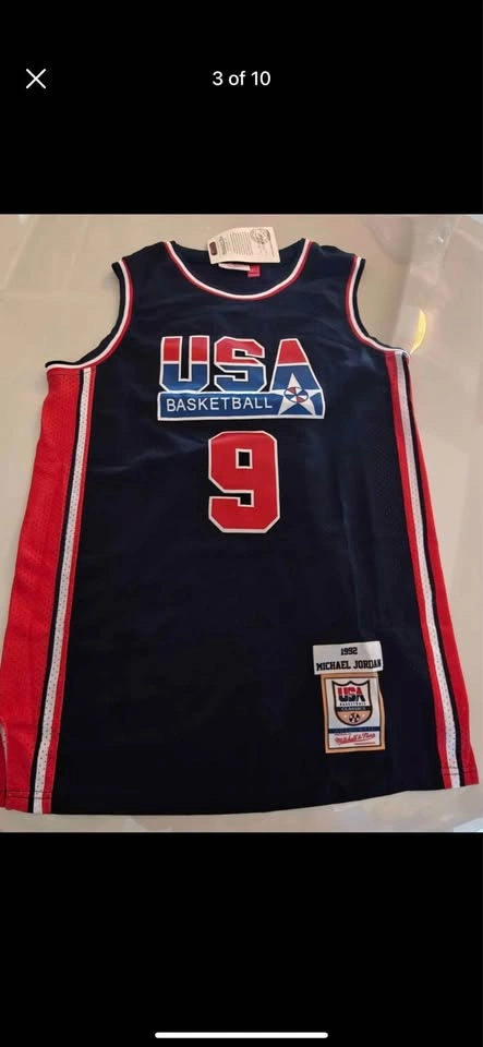 Michael Jordan Chicago Bulls Red jersey new with tags - photo 4