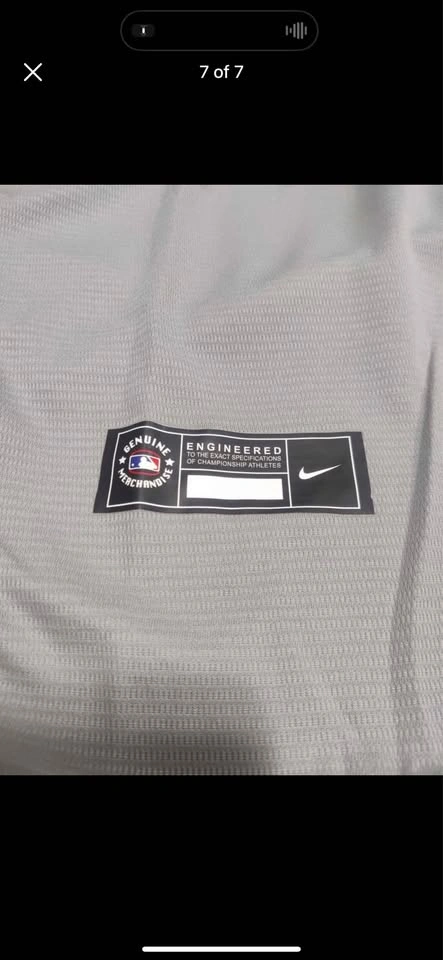 MLB Los Angeles Dodgers Ohtani grey jersey size small - photo 4