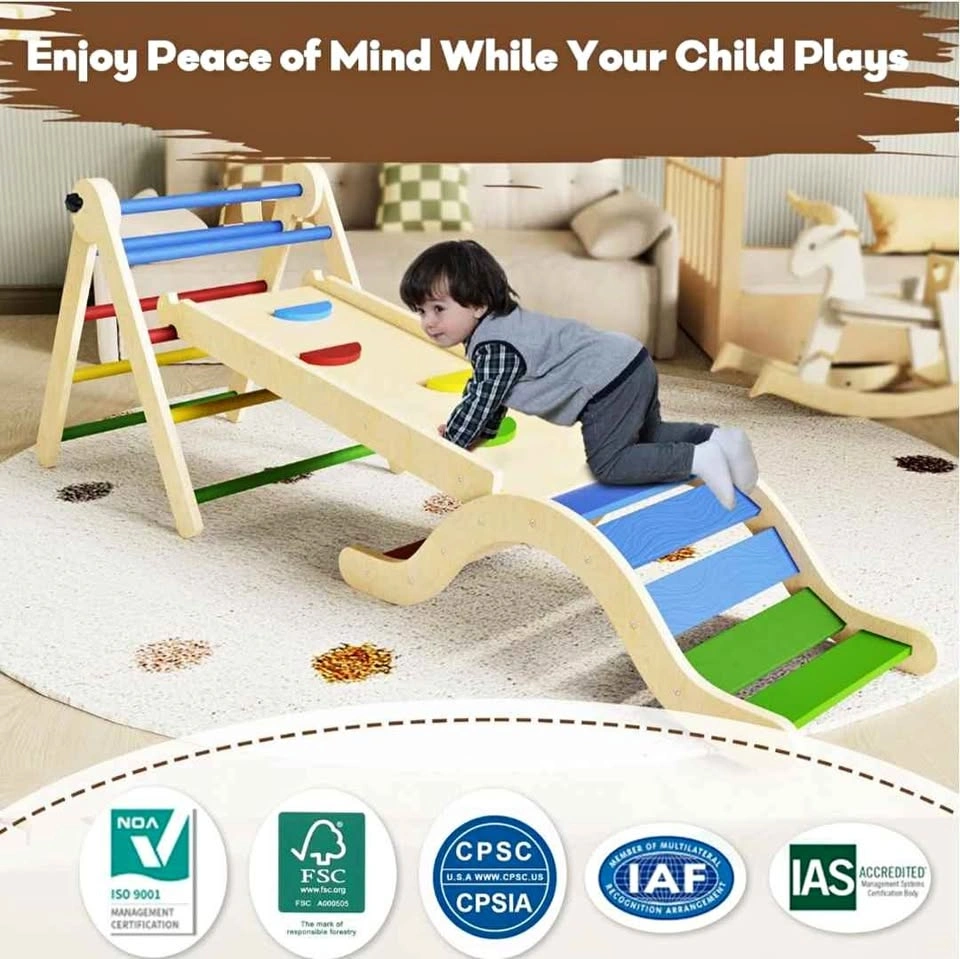 7-in-1 Montessori Climbing Gym Play Set