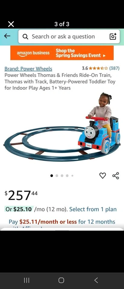 Power Wheels Thomas & Friends Ride-On Train with Track - photo 5
