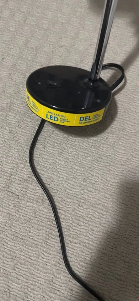 Black LED Desk Lamp - photo 2