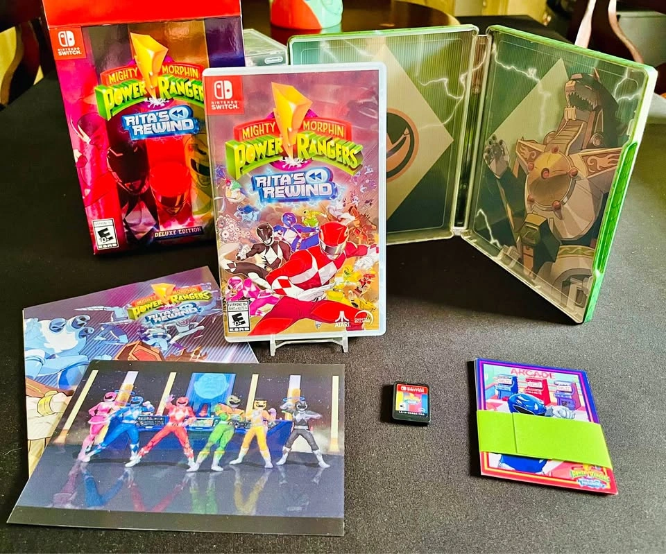 Video Games - Nintendo Switch - Power Rangers Rita’s Rewind Delu