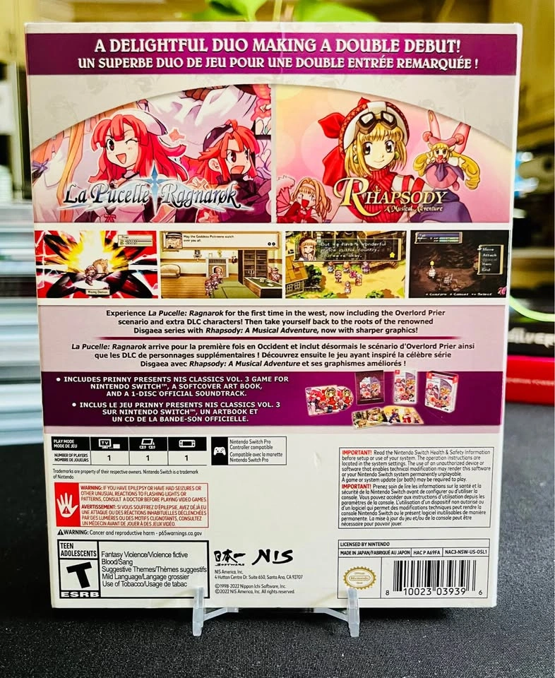 Video Games - Nintendo Switch - Prinny NIS Classics Volume 3 Del - photo 4