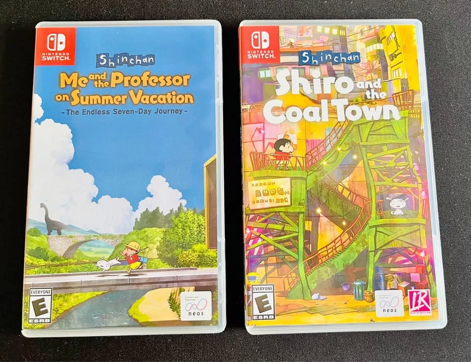 Nintendo Switch Shin Chan Summer Vacation & Coal Town Lot