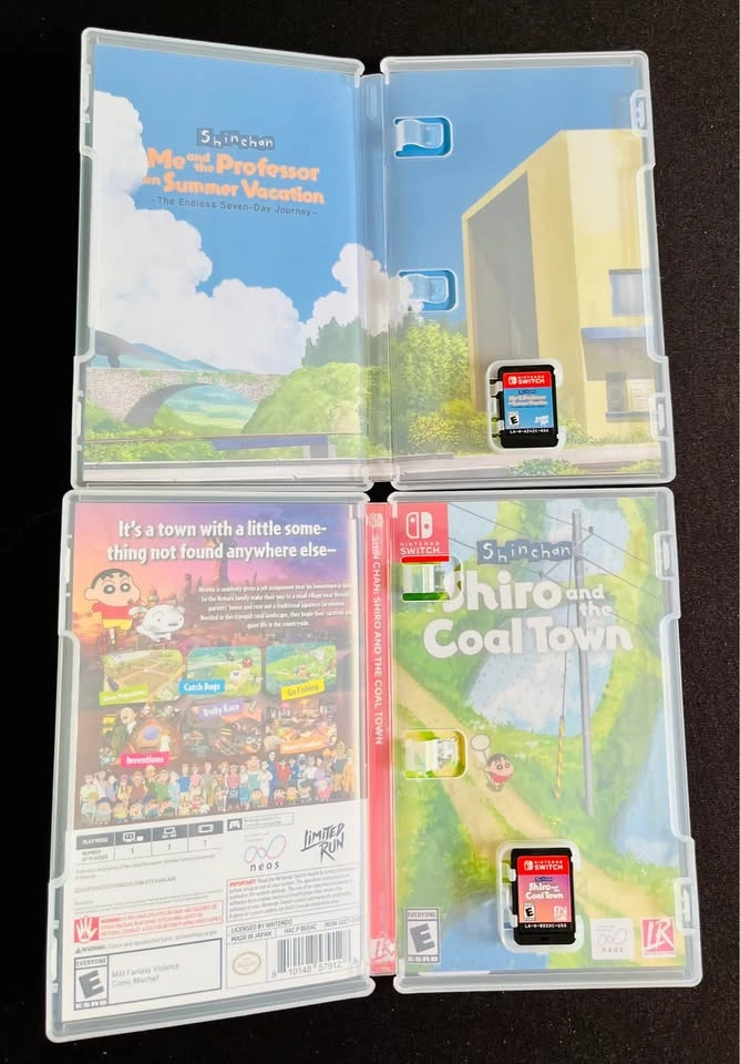 Nintendo Switch Shin Chan Summer Vacation & Coal Town Lot - photo 2