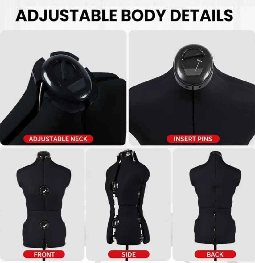 Adjustable Mannequin for Sewing ● Female Size 6-14 - photo 4