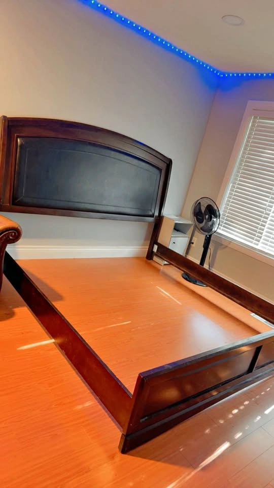 King Size Bed Frame – Strong & Modern Platform Base