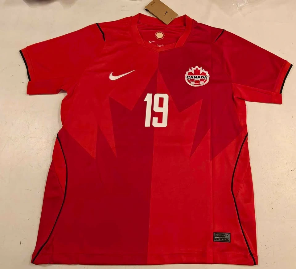 Canada Soccer Jerseys & Youth Kits - Davies 19 & J.David 10 - photo 3