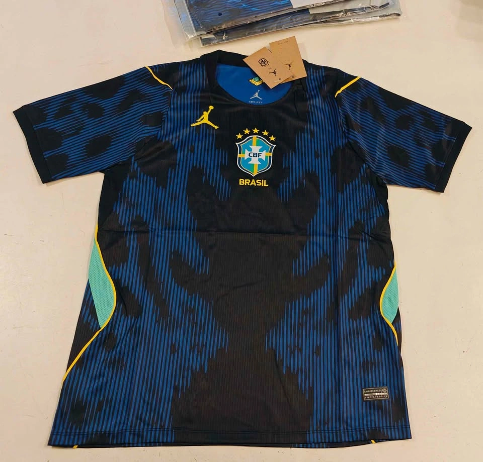 Brazil Soccer Jerseys Nike Jordan - photo 4