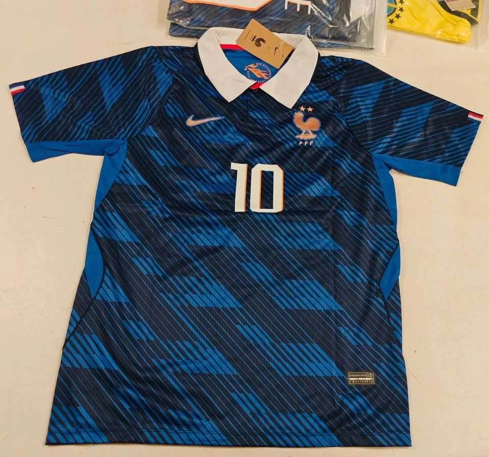 2026 World Cup France Mbappe 10 Soccer Jerseys - photo 2