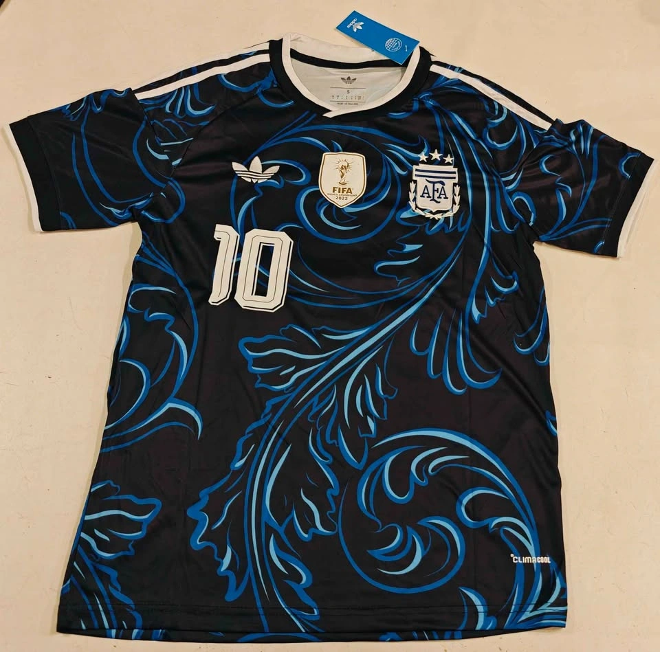 Argentina Messi 10 FIFA World Champions Soccer Jerseys - photo 4