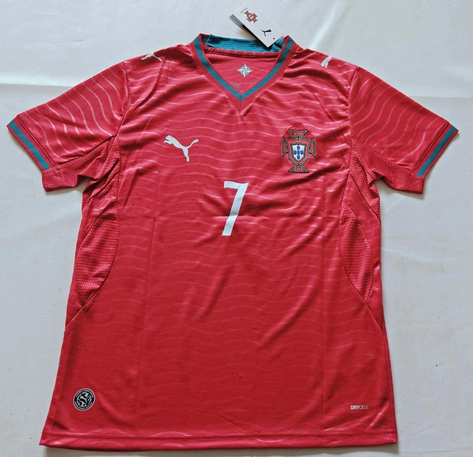 Multiple Puma Portugal Football Jerseys - Ronaldo #7, B. Fernand - photo 2