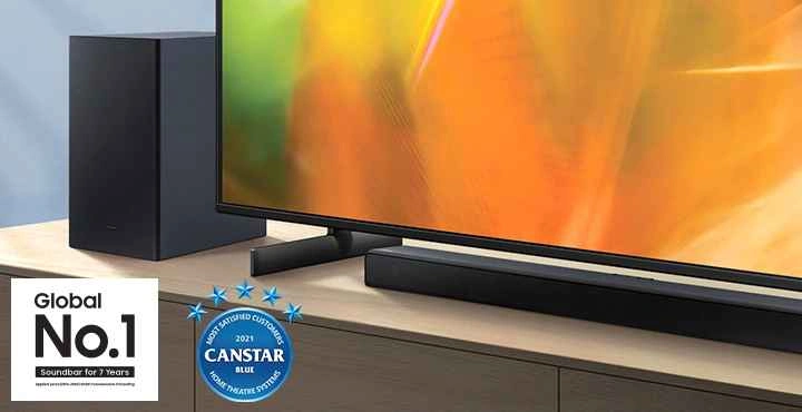 🇨🇦  Samsung soundbar + wireless Subwoofer with remote HW A550 - photo 5
