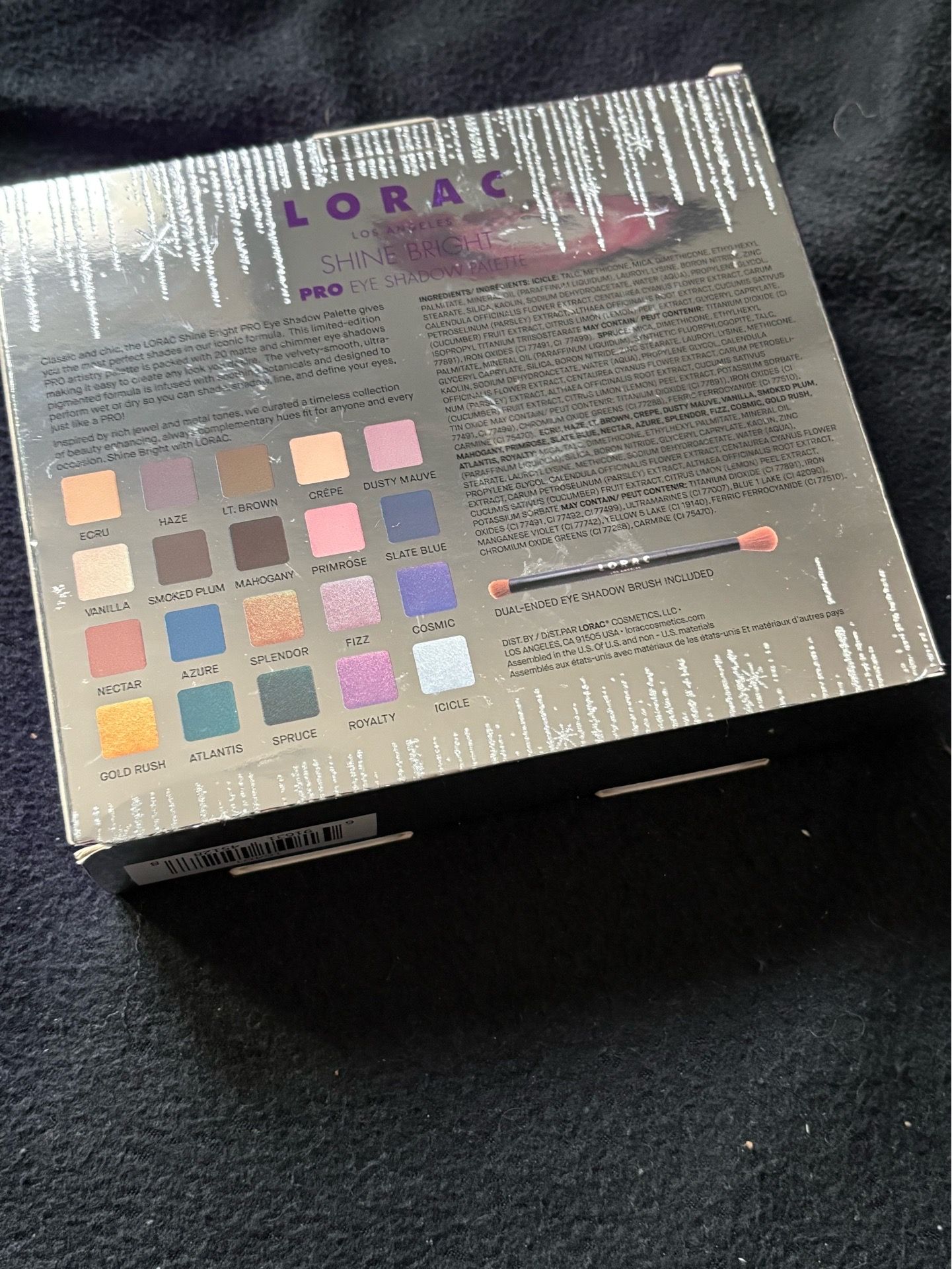 New Lorac Shine Bright Pro Eyeshadow Palette - photo 2