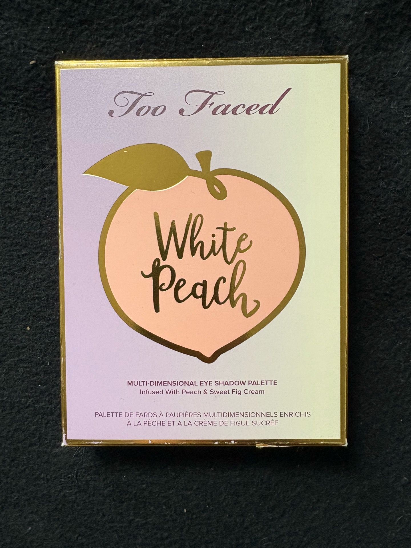 New Too Faced White Peach Eyeshadow