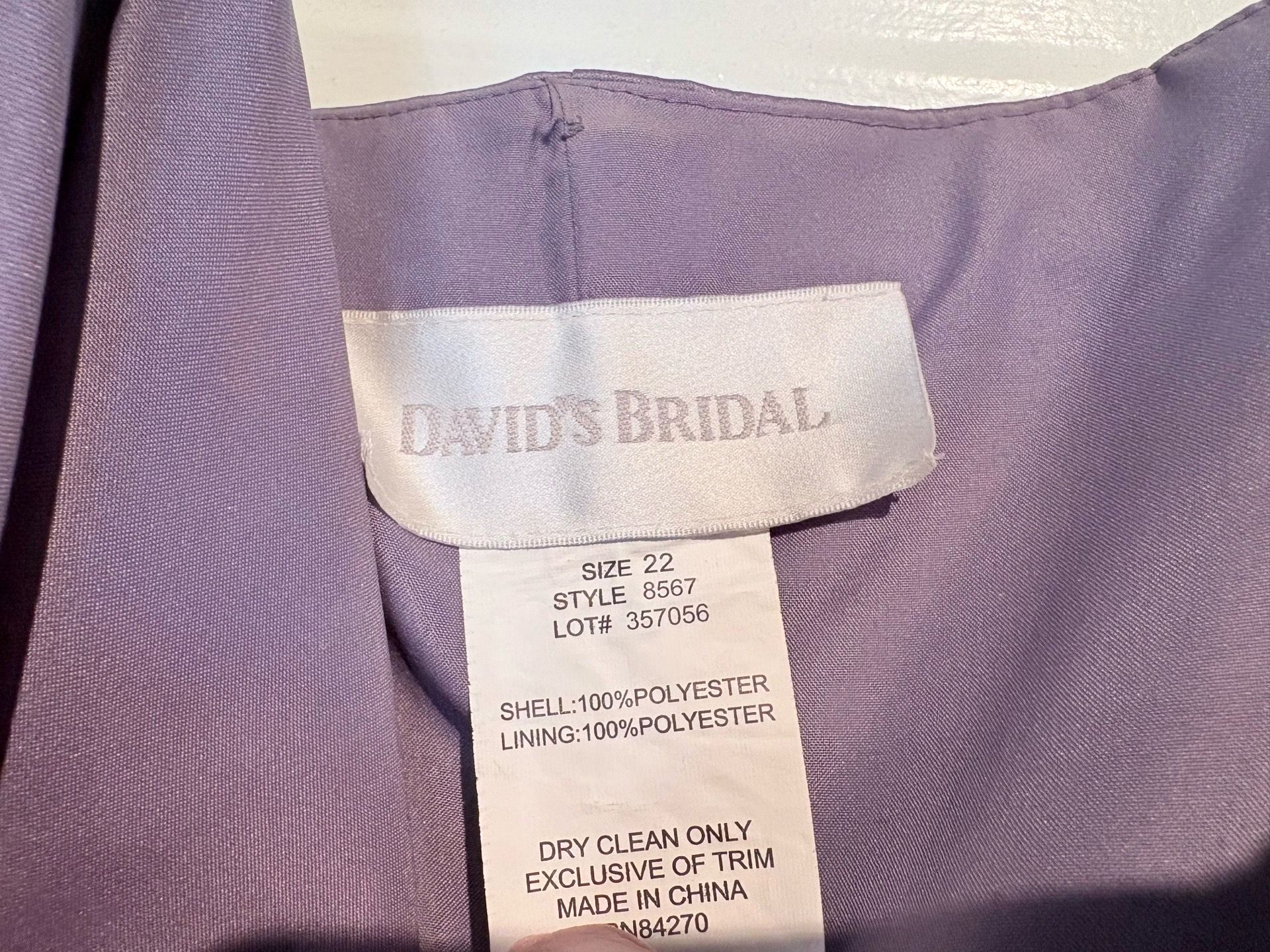 David’s Bridal Dress Size 22 - photo 4