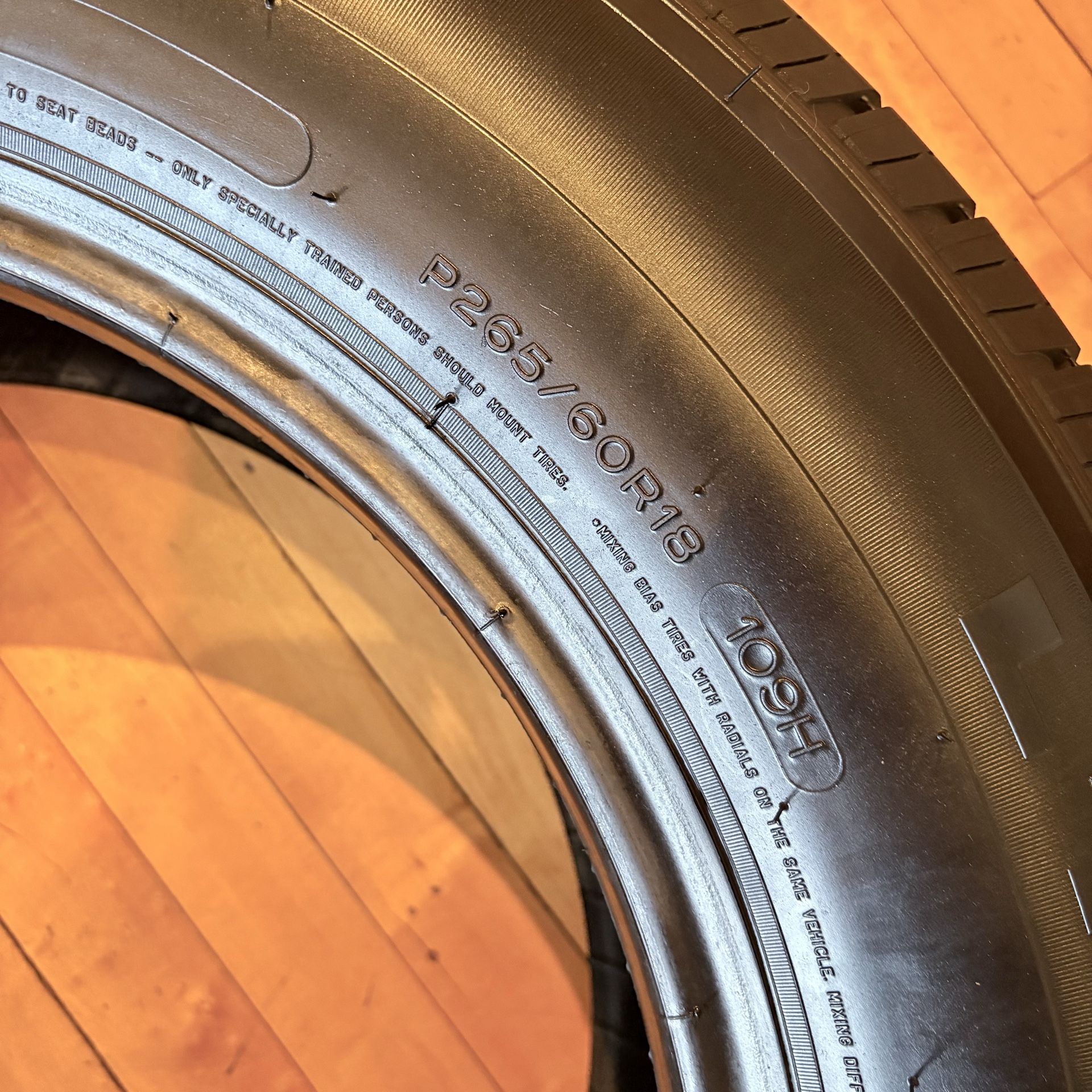 New Tire Michelin LTX/MS P265/60R18 109H - photo 5