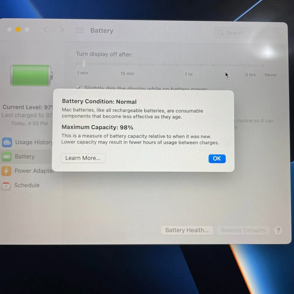 Apple Macbook Air M1 (2020) | 98% Battery Health | 8GB RAM - photo 3