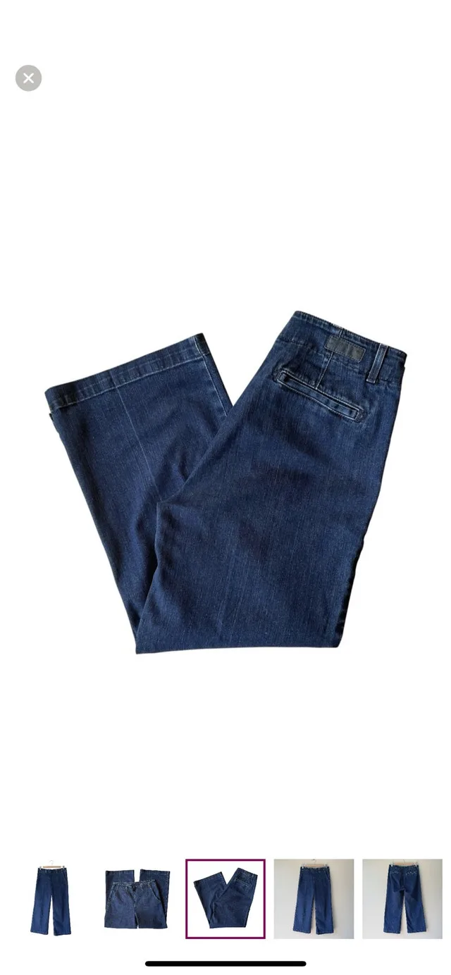 AG Adriano Goldschmied Nautical Wide Leg Crop image indicator(4)