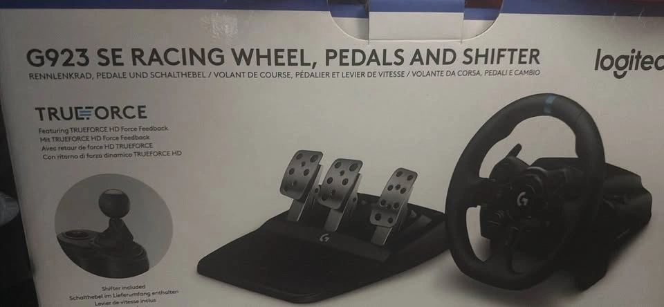 Logitech ps5 steering wheel set G923 - photo 4