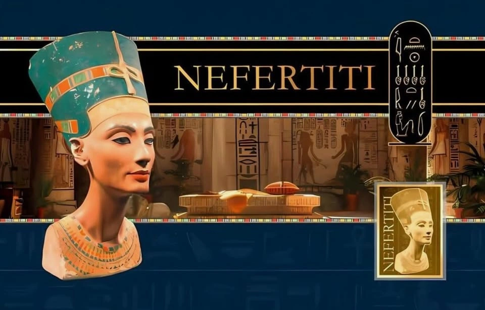 NEFERTITI 1/1000 Oz .999 Collectible Gold Card 3000 Francs Chad - photo 3