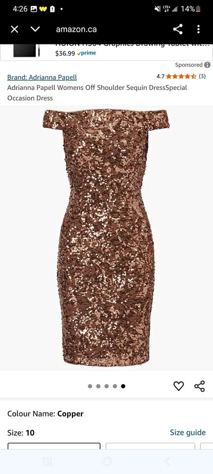 Adrianna Papell Dress - Brand New
