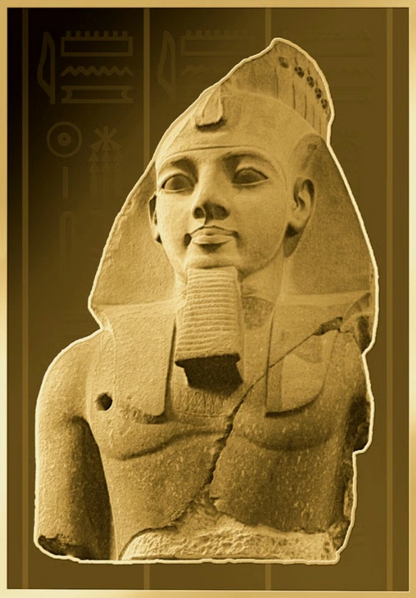 Ramesses II 1/1000 Oz .999 Collectible Gold in Coin 3000 Francs - photo 4