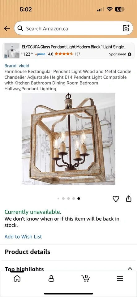 Farmhouse pendant light - photo 2