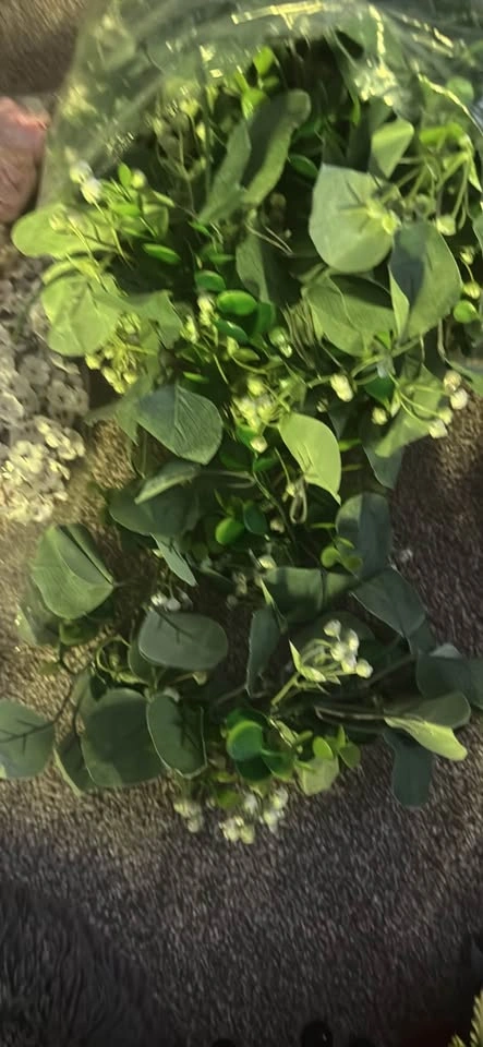 Artificial flowers and greenery decor - photo 2