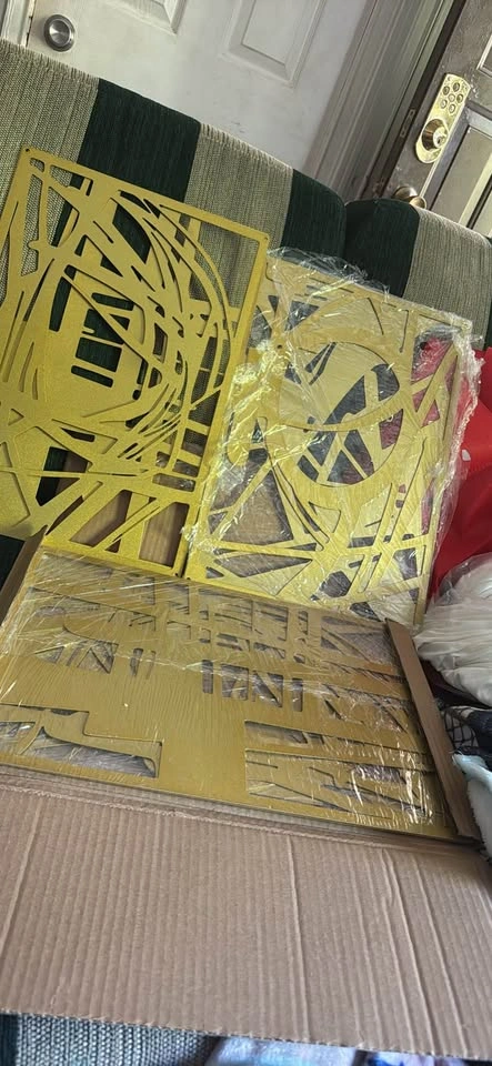 Metal laser cut wall hanging or metal wall decore - photo 2