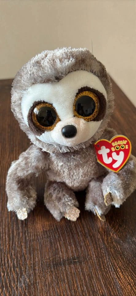 Dangler the Gray Sloth Ty Beanie Boos - photo 2