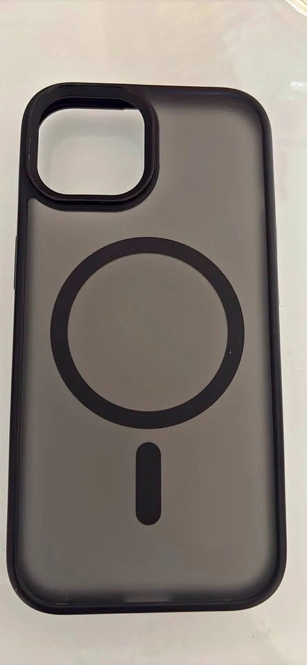 Frosted matte black phone case for Apple iPhone 14