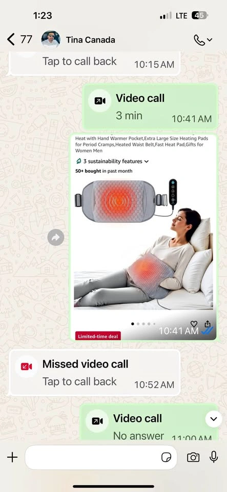 Heating n vibrating belt