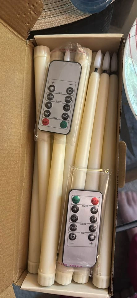 Led taper candles - photo 2