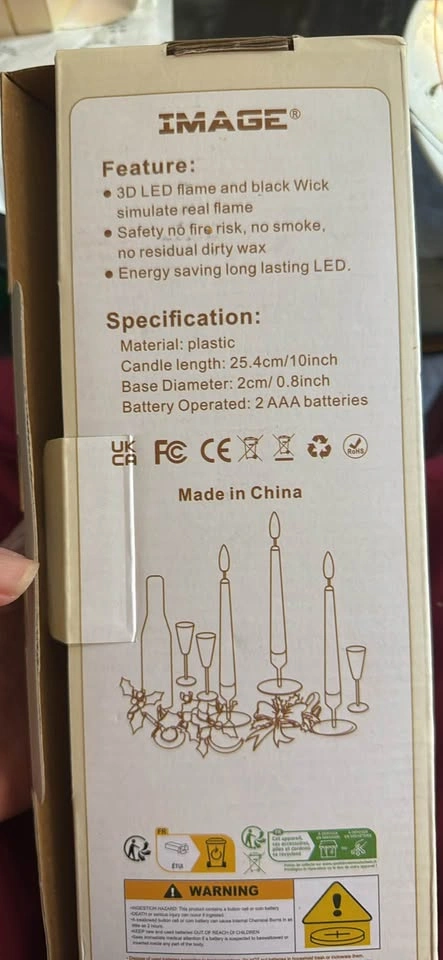 Led taper candles - photo 3