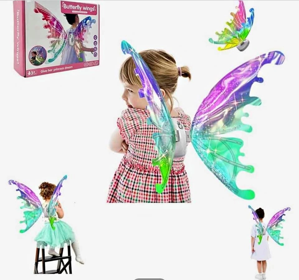 Fairy lighting wings