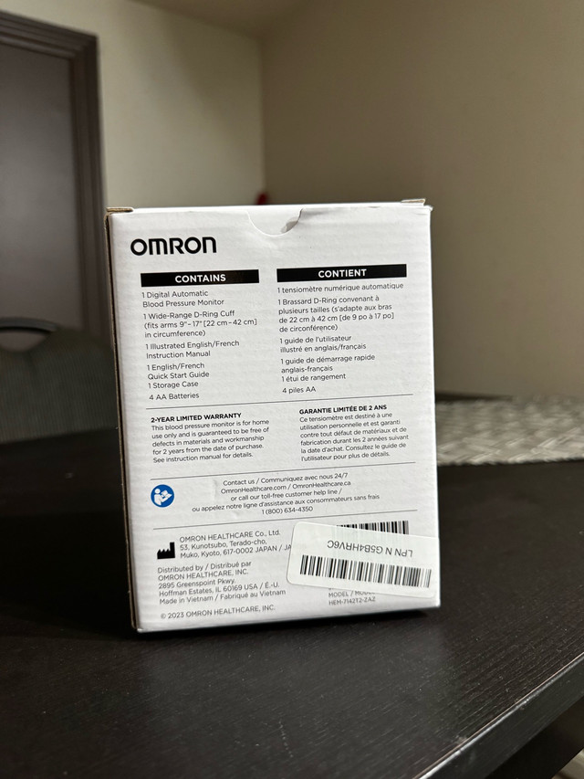 Omron Blood Pressure Monitor [NEW] - photo 4