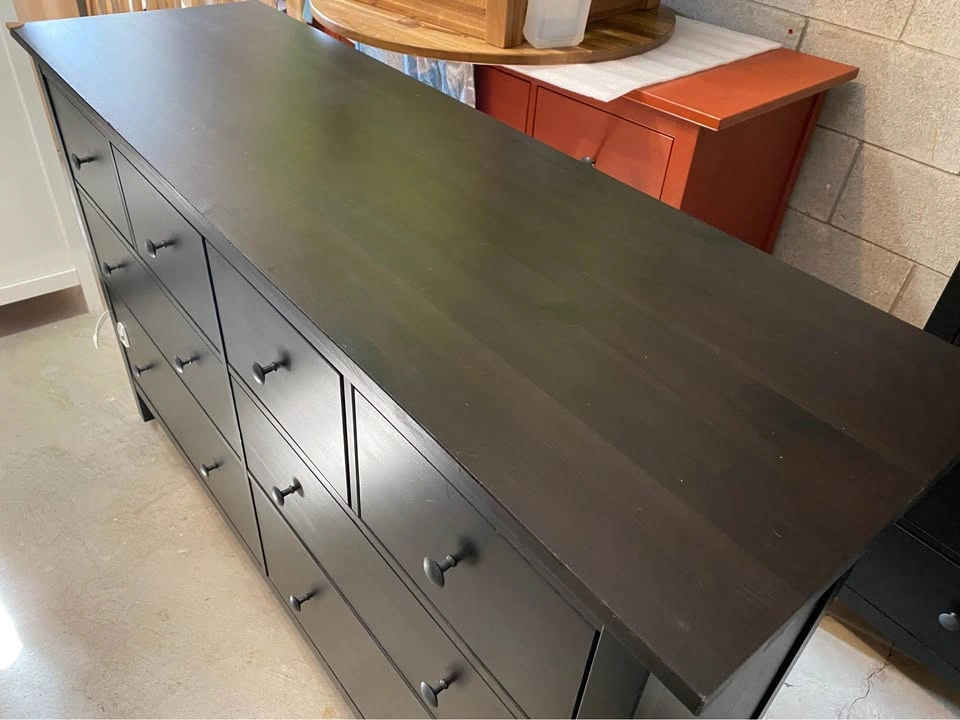 Modern Minimalist: HEMNES 8-Drawer Dresser - Black - Fully Assem - photo 4