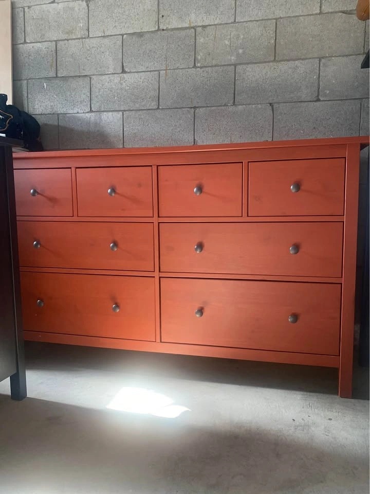 Curated HEMNES 8-Drawer Dresser – Solid Wood, Fully Assembled - photo 4
