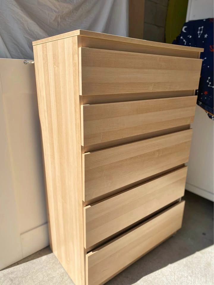 Discontinued Wood-Tone KULLEN Chest | Scandi Minimalist