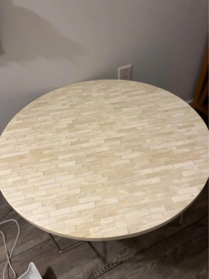 ✨ West Elm Geometric Bone Inlay Coffee Table - photo 3