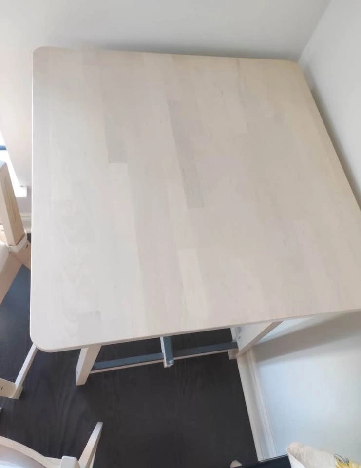Japandi Style: IKEA Norråker Bar Table & Stools Set (Solid Birch - photo 4