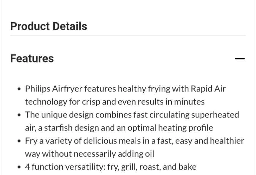 Philips Airfryer HD9220/26 - photo 2
