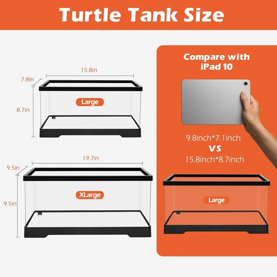 AZV All in One Large Turtle Tank Kit - photo 3