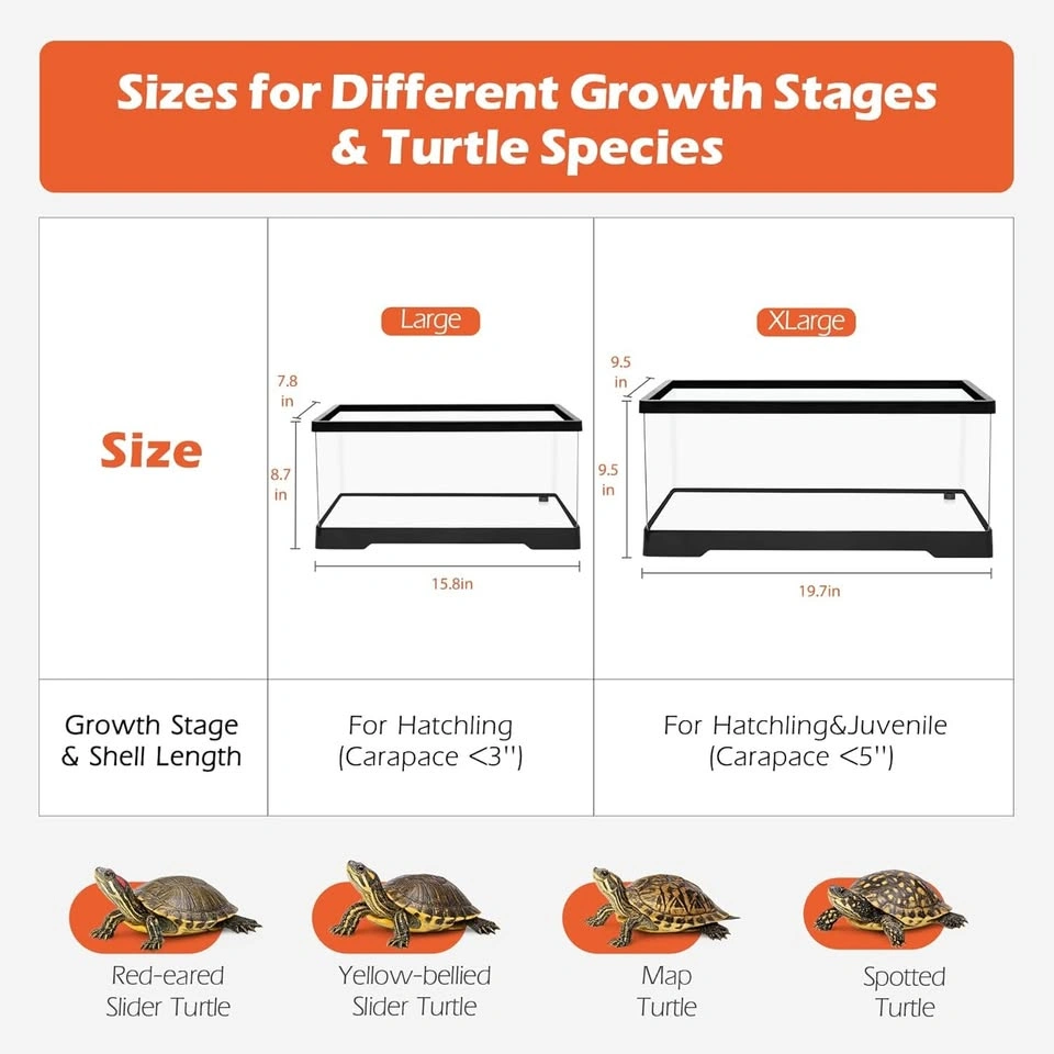 AZV All in One Large Turtle Tank Kit - photo 4