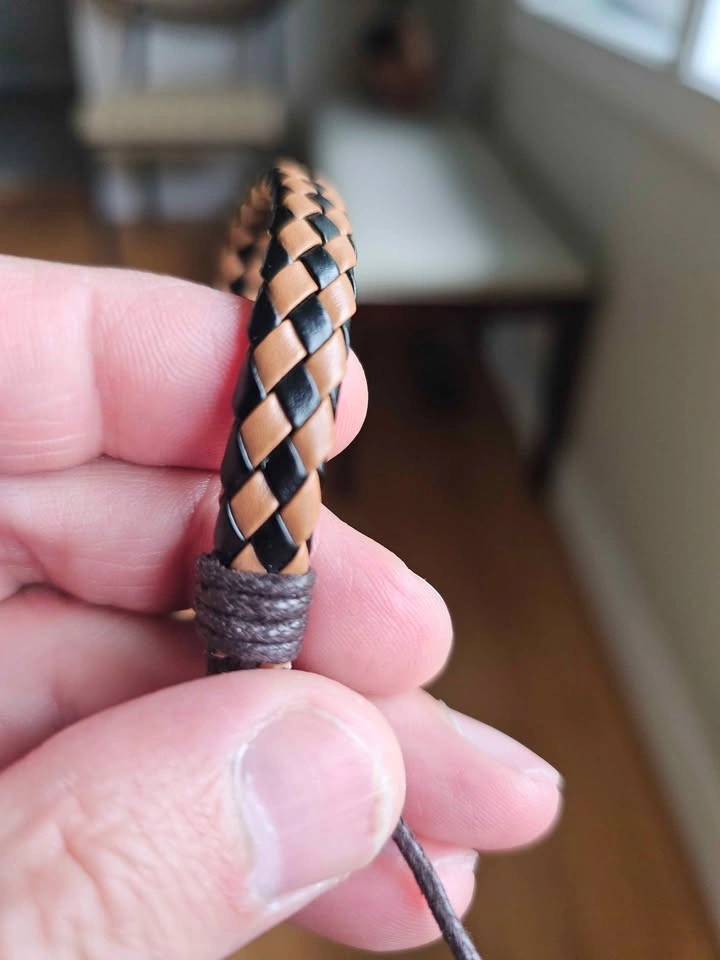 Braided Leather Bracelet - photo 3