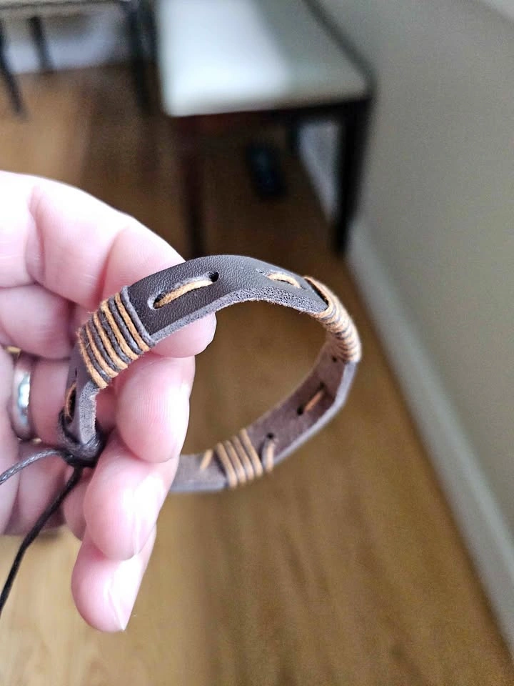 Brown Leather Cord Bracelet