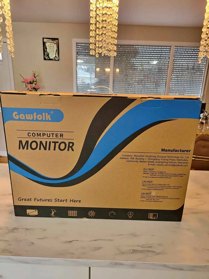 Gawfolk 28 inch 4K+ IPS Monitor Built-in Speakers